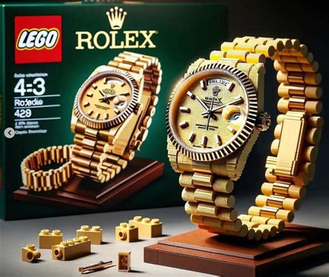 lego rolex|rolex lego real.